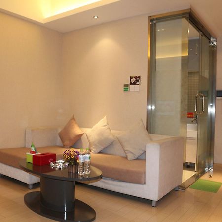 Hangzhou Dushangju Hotel Apartment Binjiang Buitenkant foto