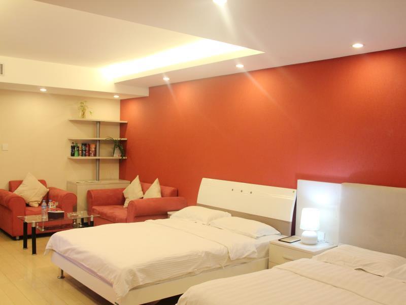 Hangzhou Dushangju Hotel Apartment Binjiang Buitenkant foto